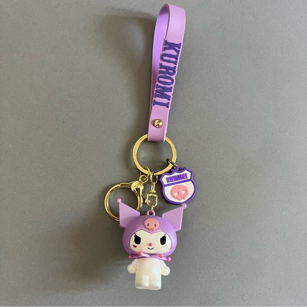 Sanrio Kuromi Keychain/Lanyard